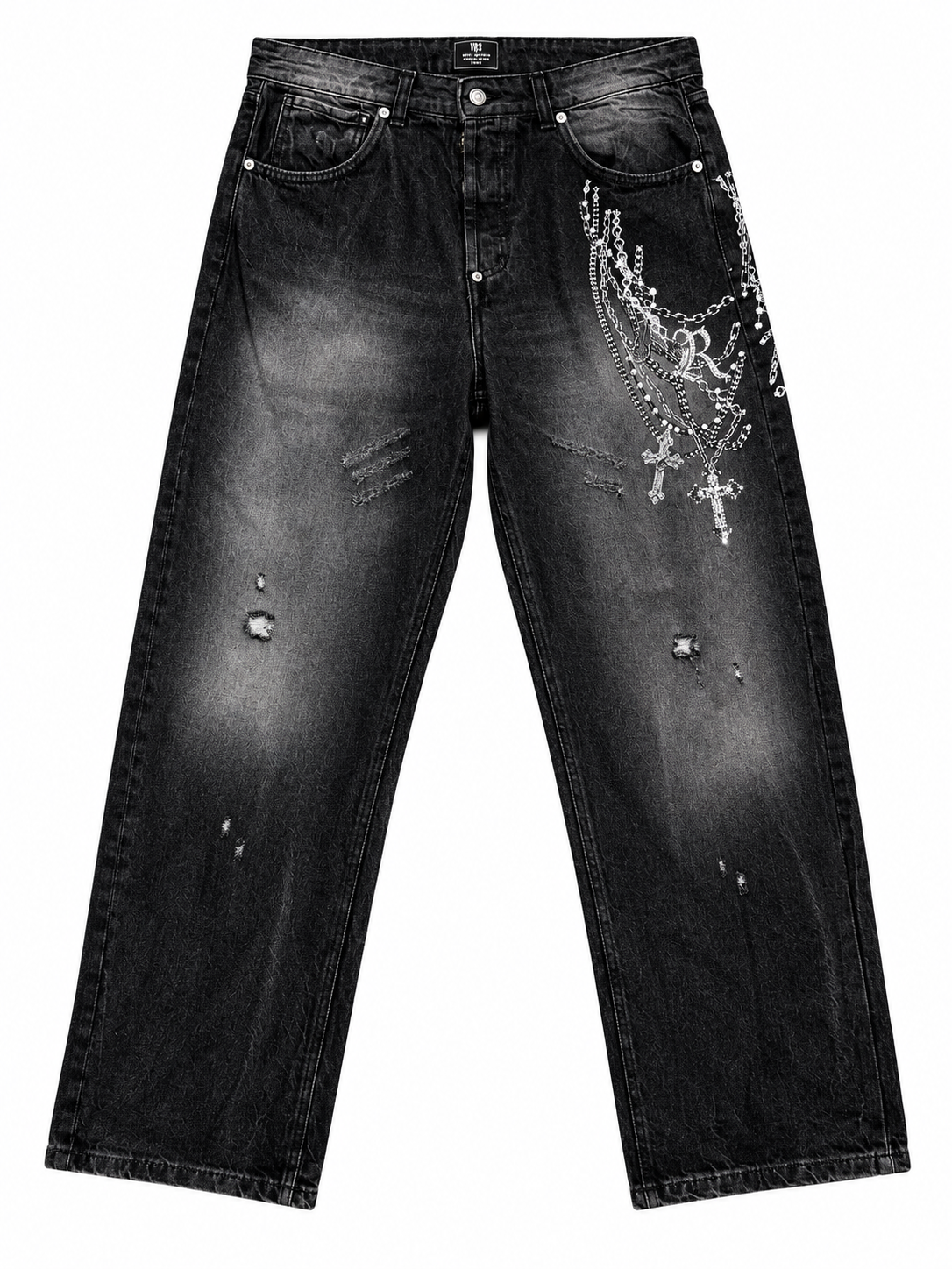 Super Baggy Catene Brillantinate