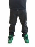 STRAIGHT FIT SPALMATO BLACK