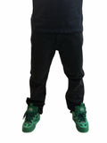 STRAIGHT FIT COTTON BLACK