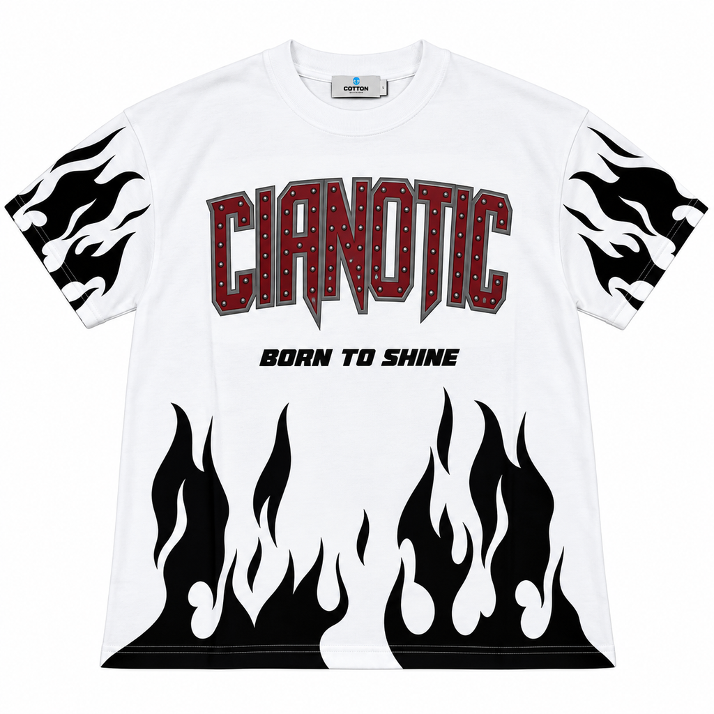 T-Shirt Cianotic Fire Mod Sage