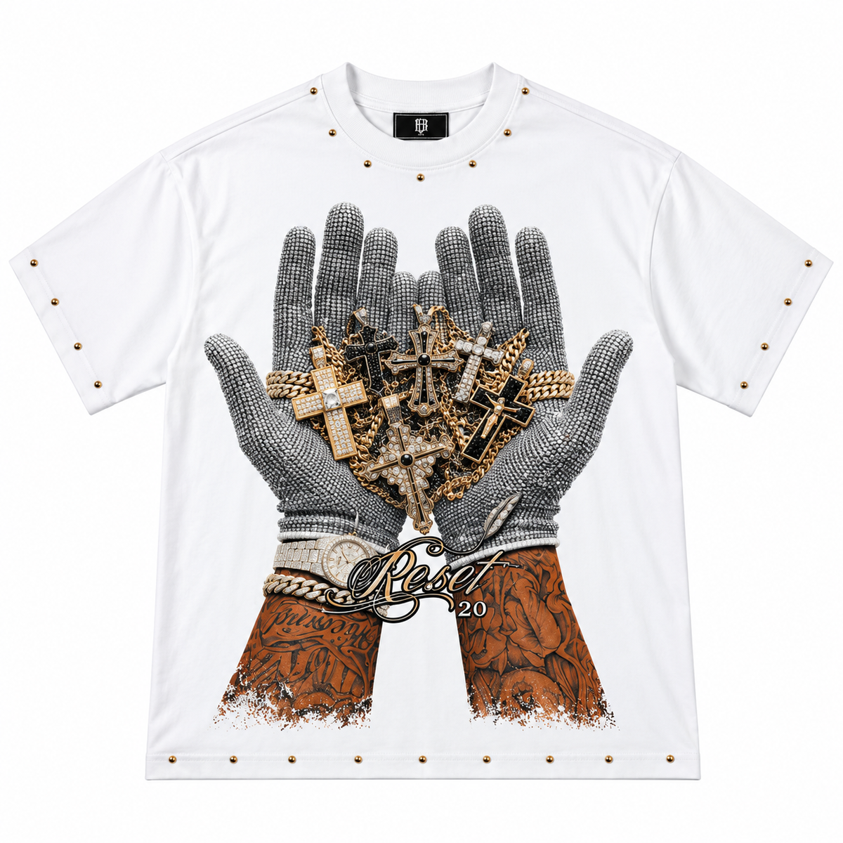 T-shirt #Reset2.0 Mani Borchie