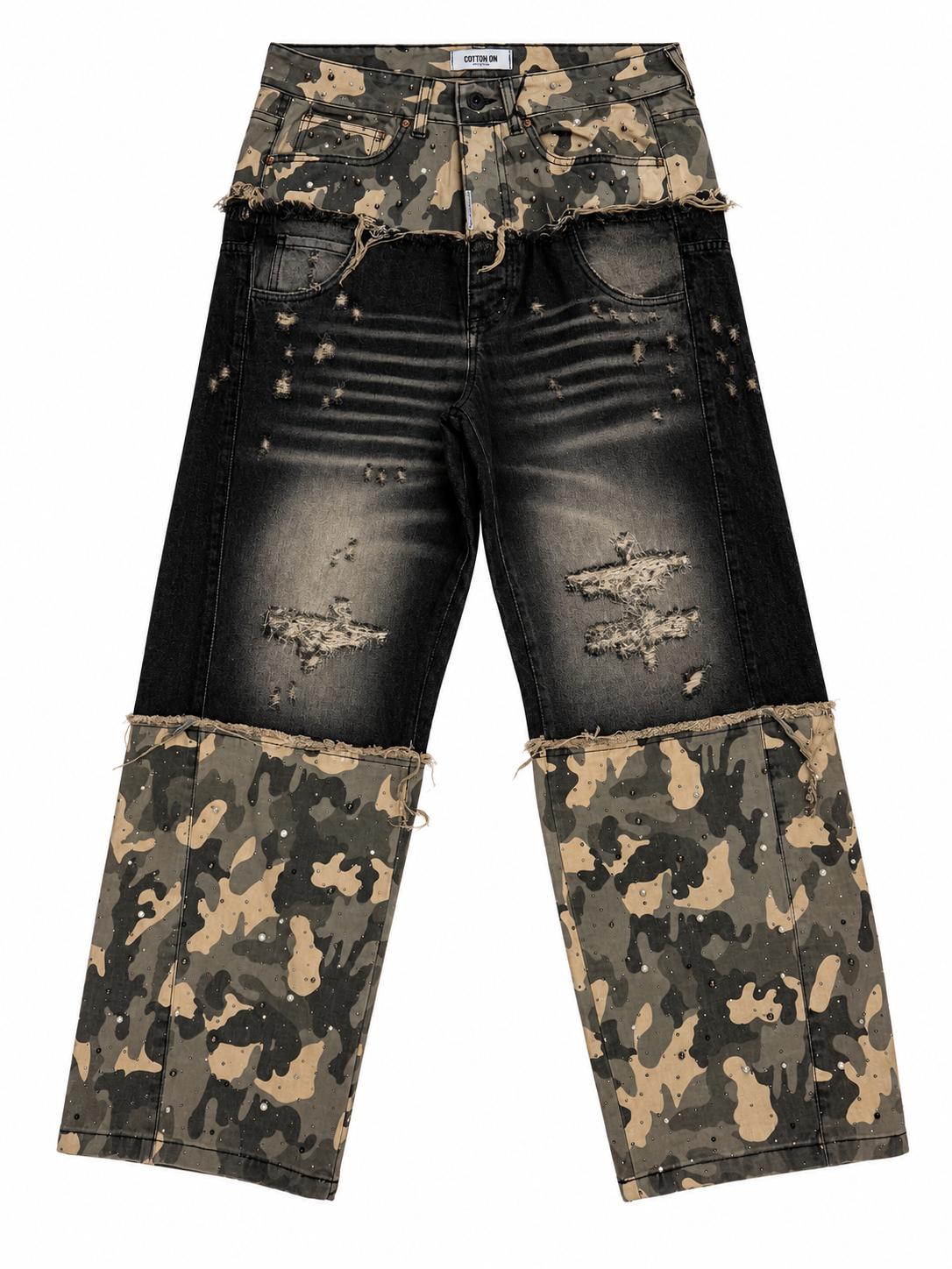 Super Baggy Army 07 Black