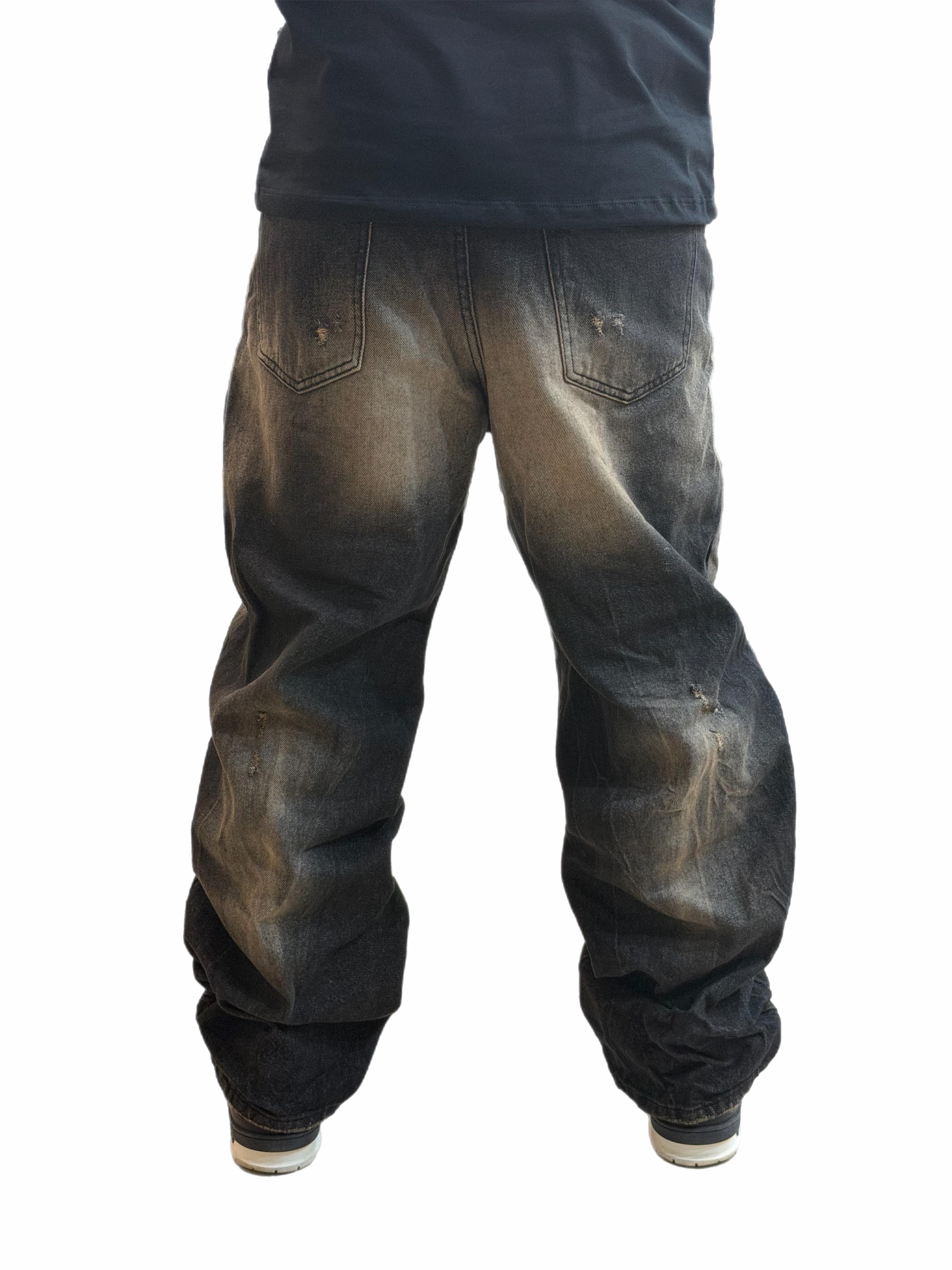 SUPER BAGGY CARBON FADE BLACK