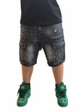 SHORT CLOUD CARGO BLACK