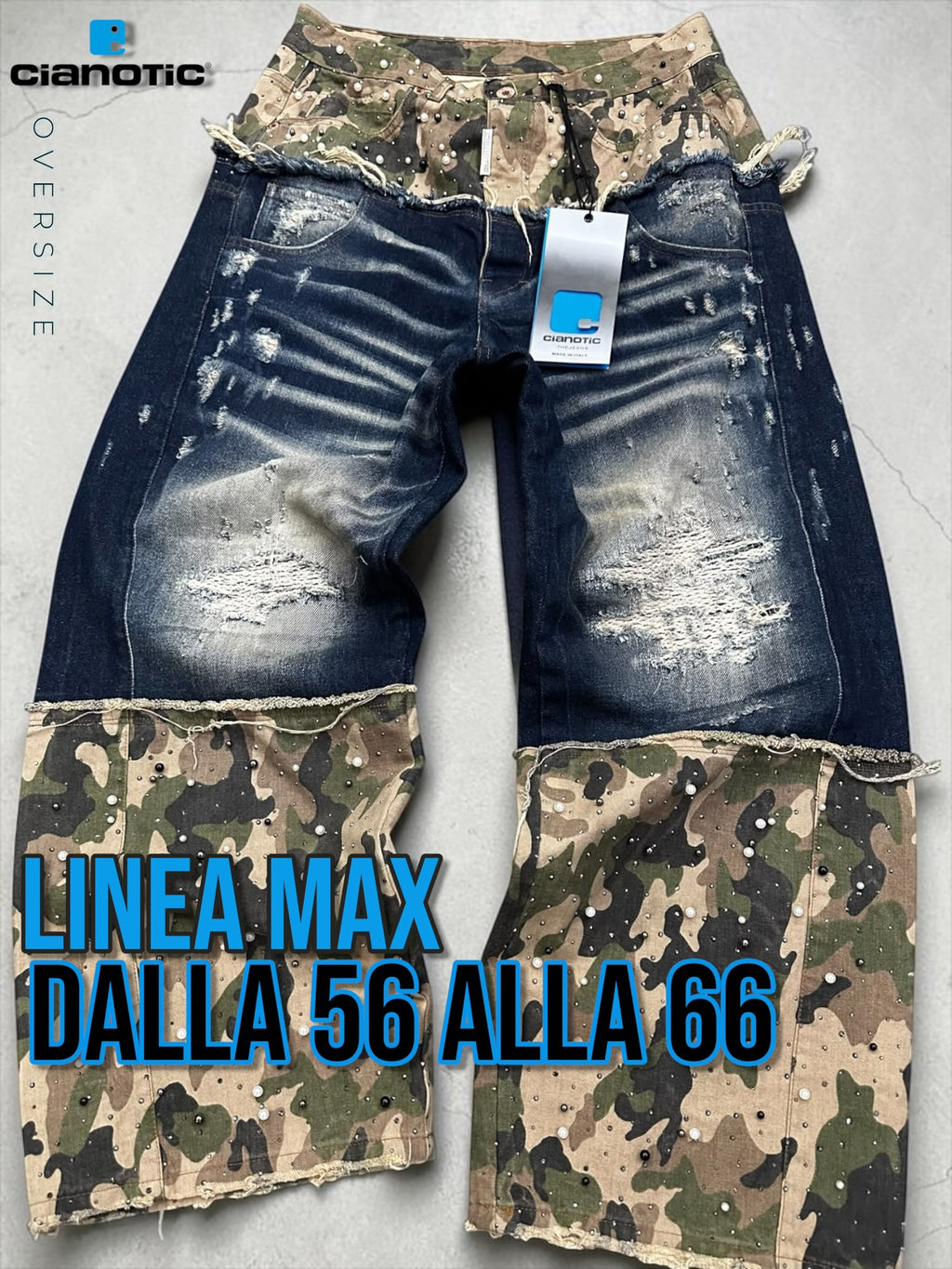 Baggy Army 07 Blu Max
