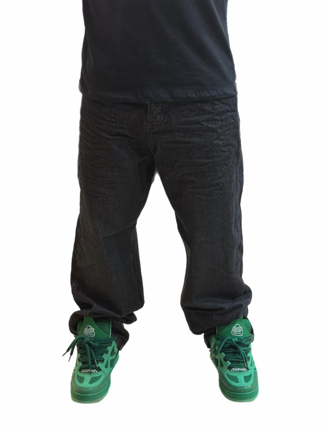SUPER BAGGY DOUBLE BLACK RS