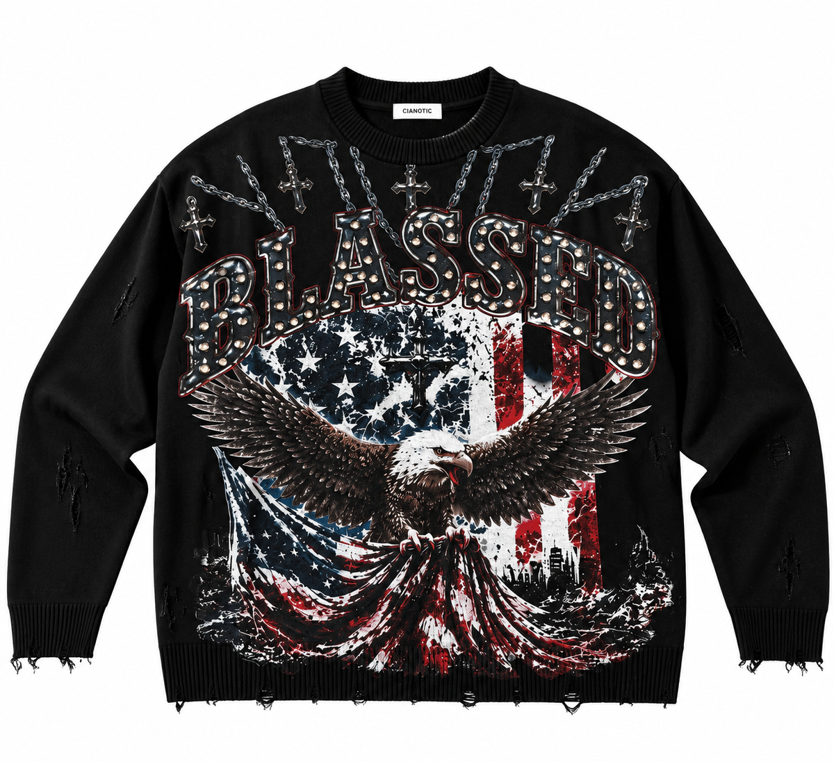 Maglioncino Cianotic Blassed 🇺🇸