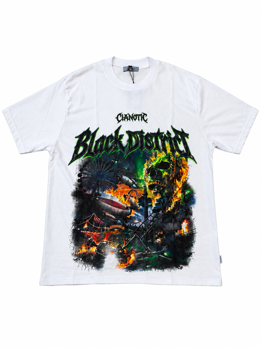 T-Shirt Cianotic Black District MAX BIANCA