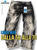 Baggy Stark Sabbiato Black Max
