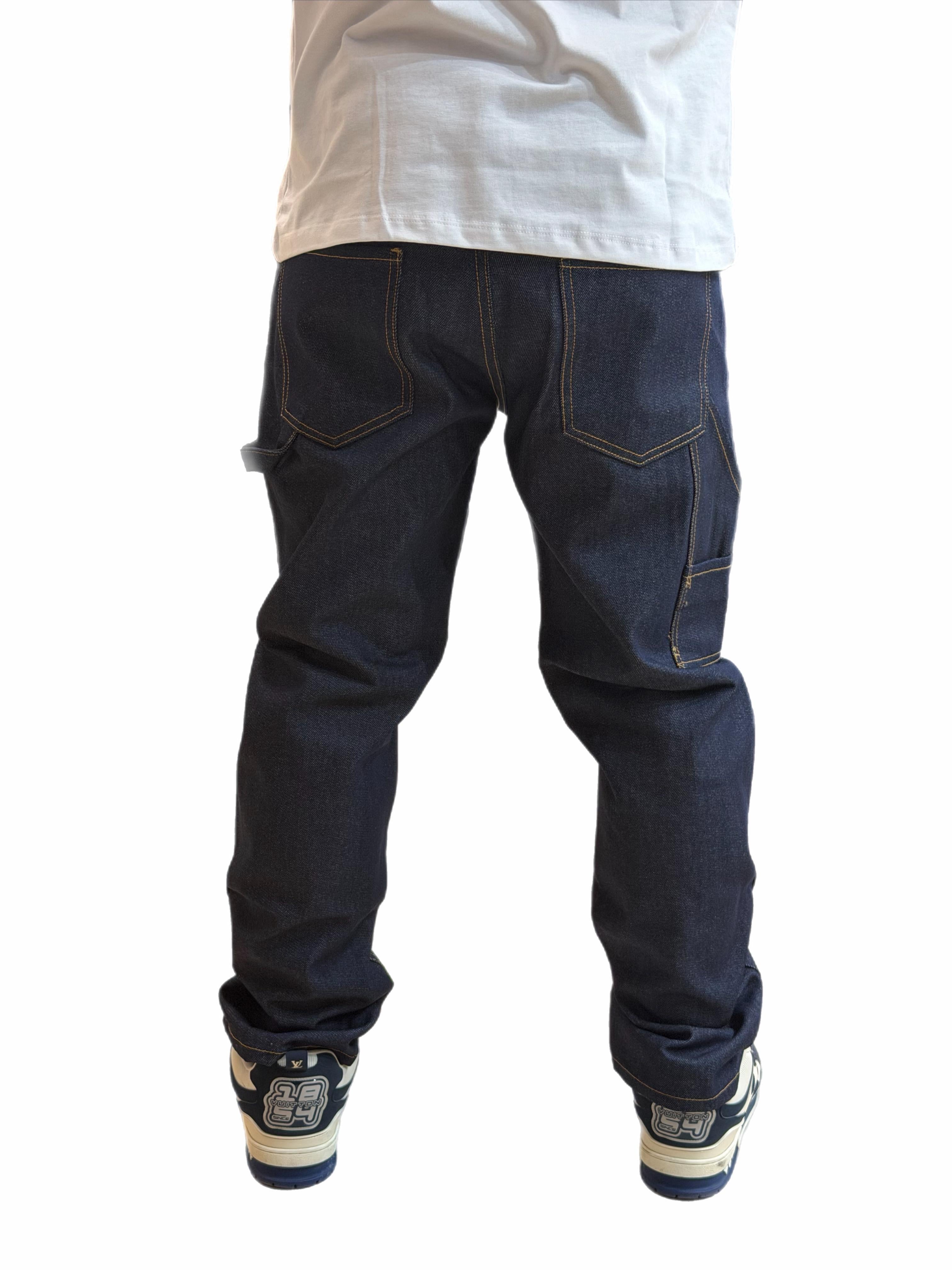 STRAIGHT FIT CARPENTER RAW BLUE