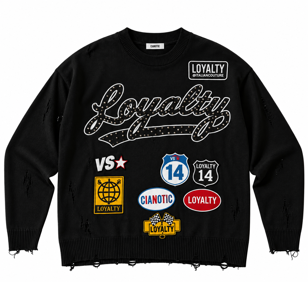 Maglioncino Cianotic Loyalty