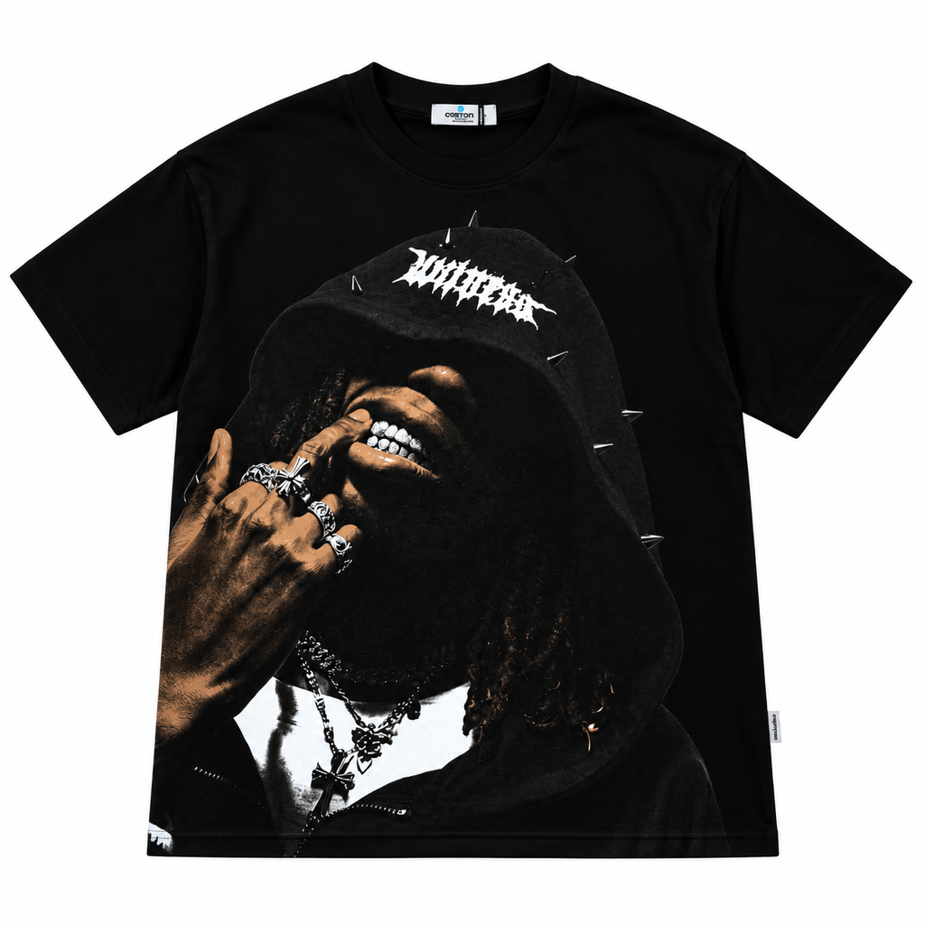 T-shirt Cianotic Black Mod Sage