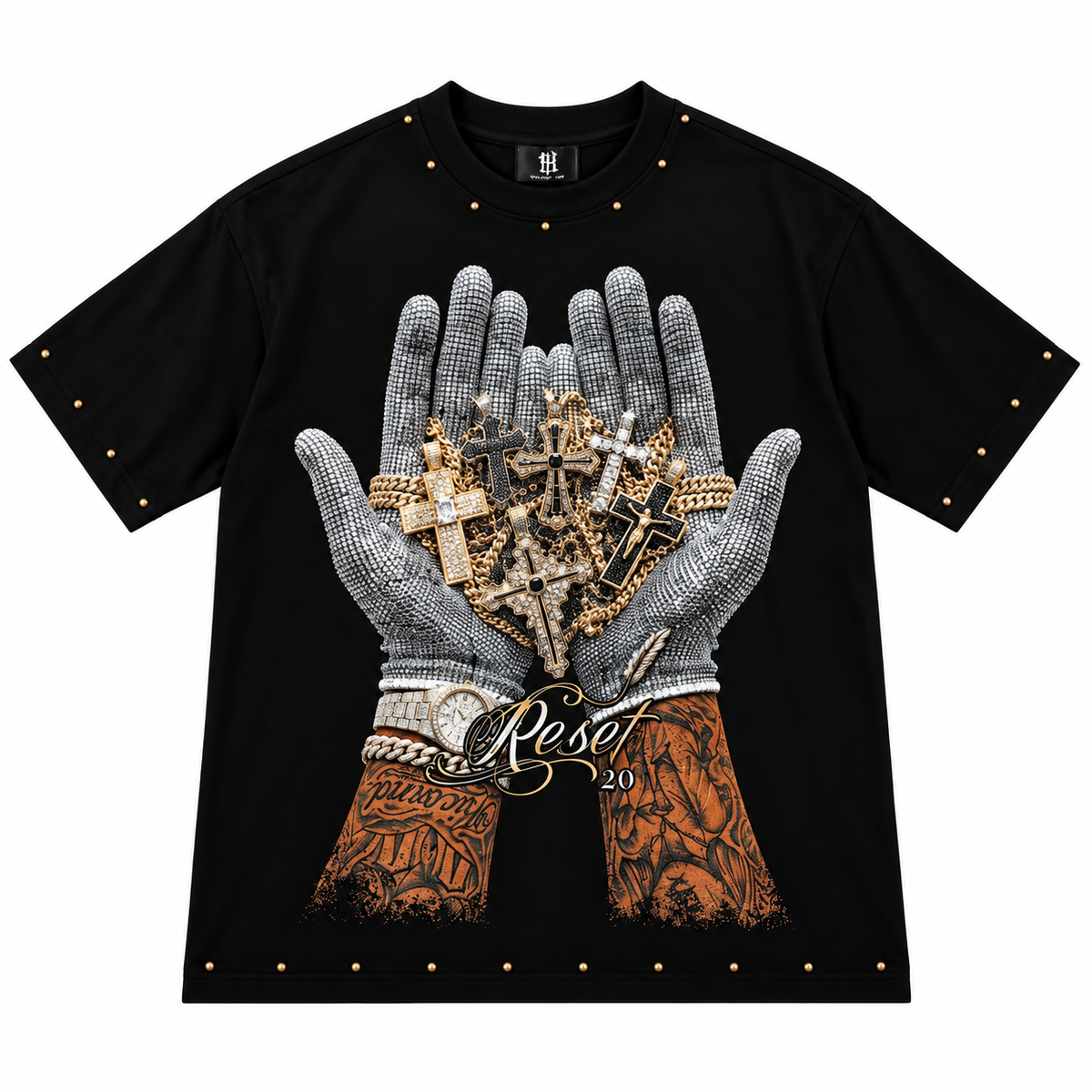 T-shirt #Reset2.0 Mani Borchie