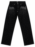 Super Baggy Brillantinato Nero