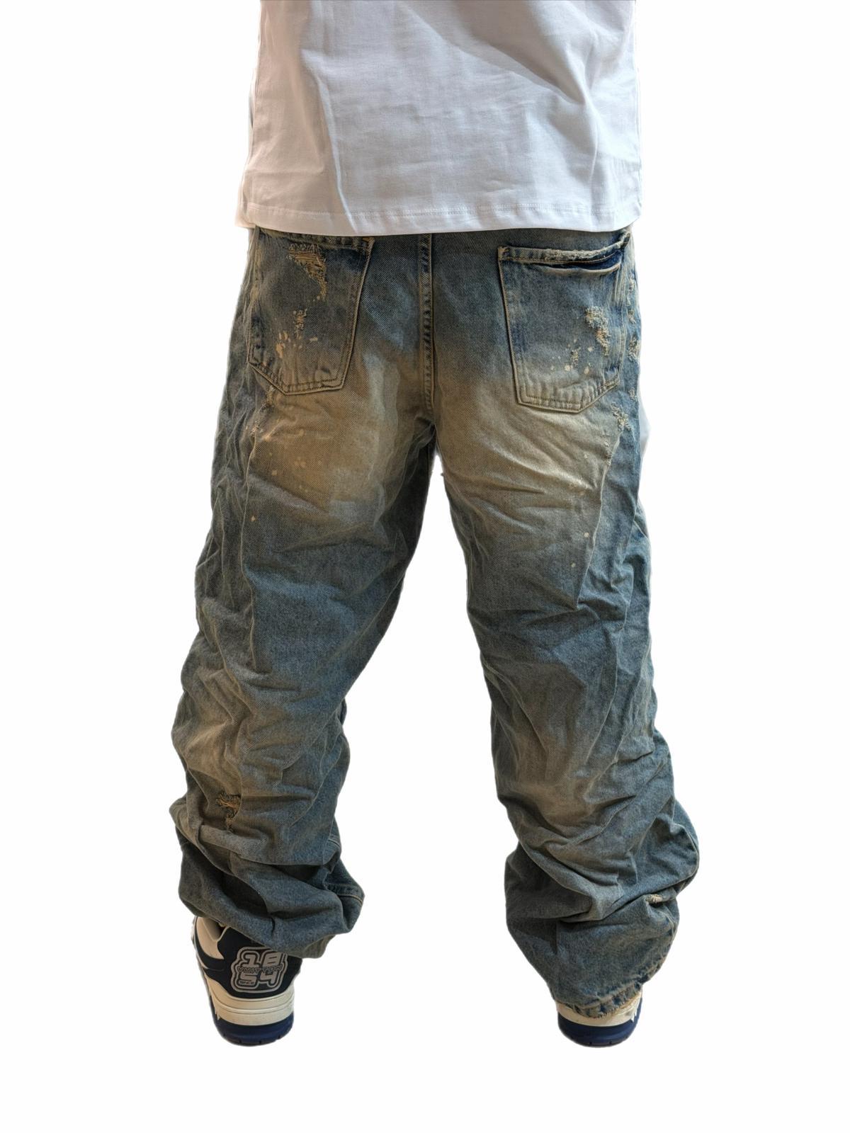 SUPER BAGGY URBAN DUST BLUE