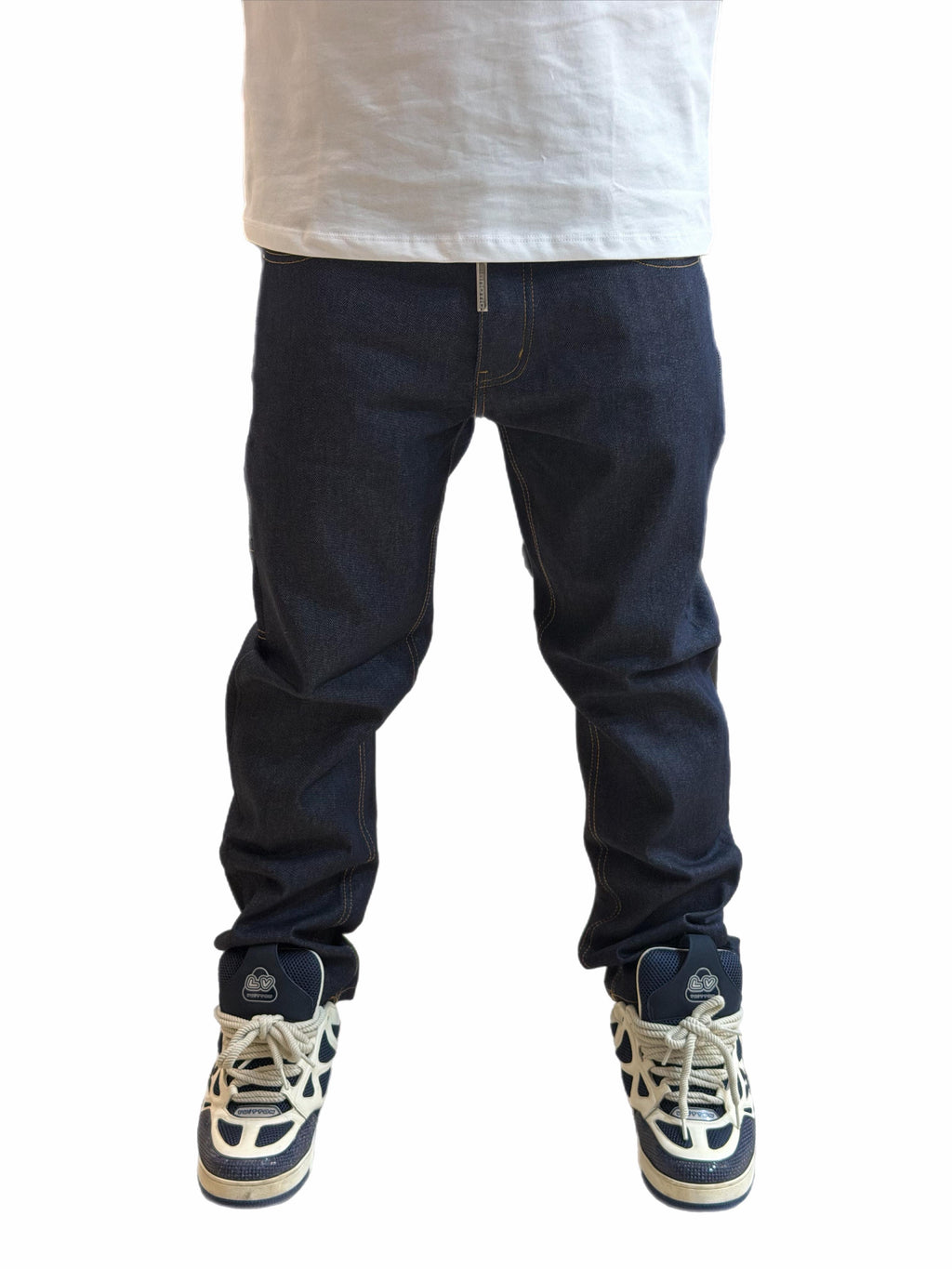STRAIGHT FIT CARPENTER RAW BLUE
