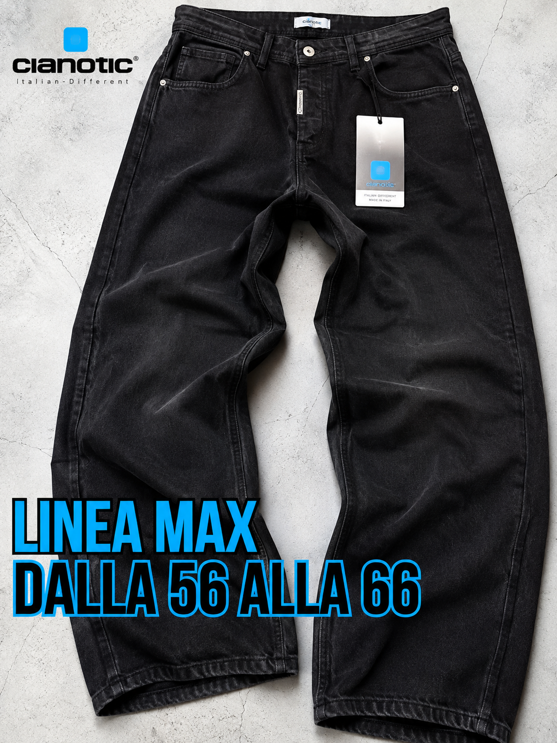 Baggy Cotton Black MAX