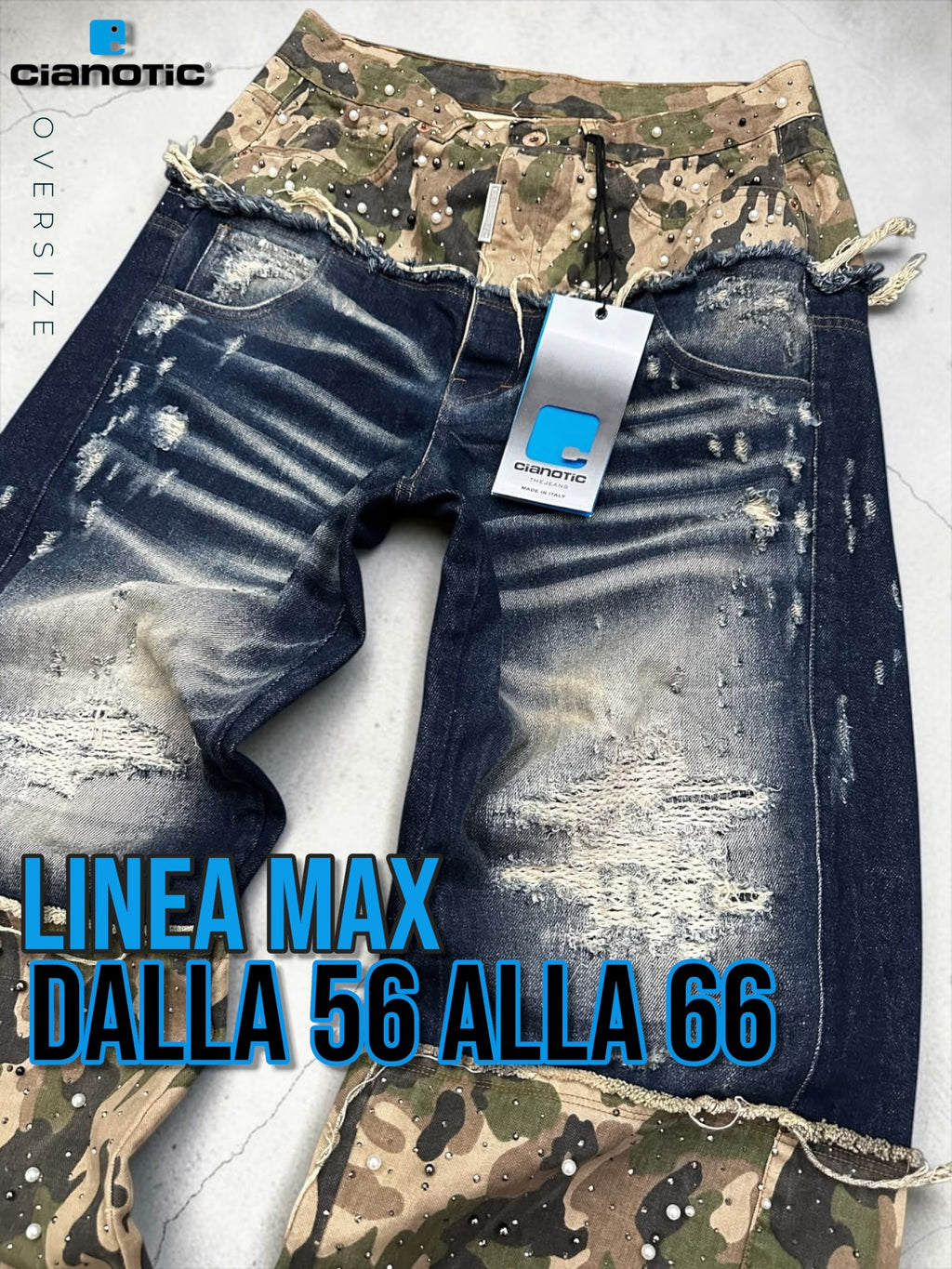 Baggy Army 07 Blu Max