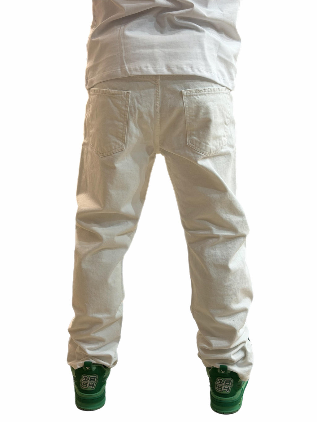 STRAIGHT FIT COTTON WHITE