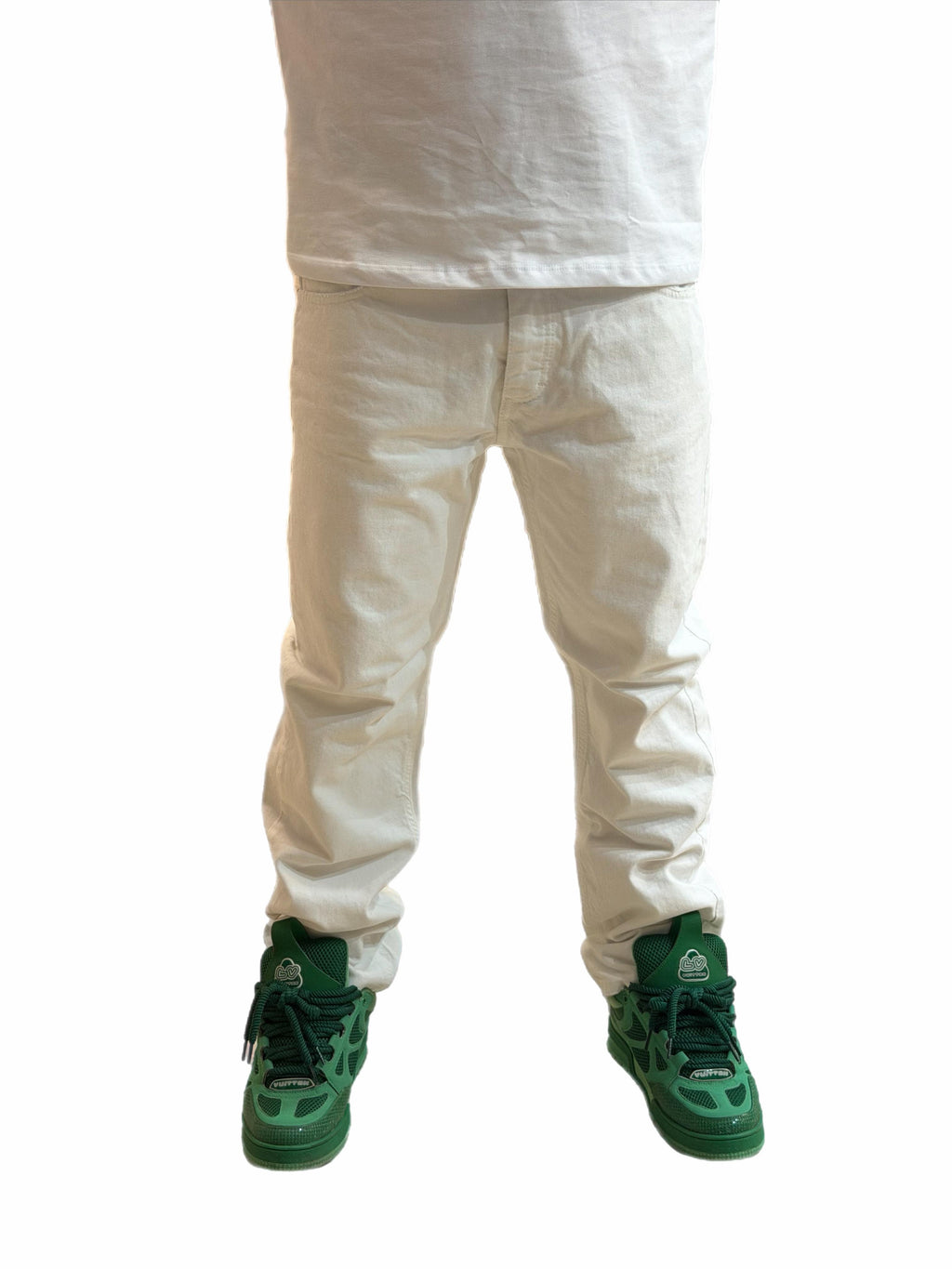 STRAIGHT FIT COTTON WHITE
