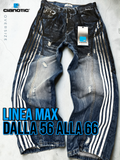 Baggy 554 Stripes Blu MAX