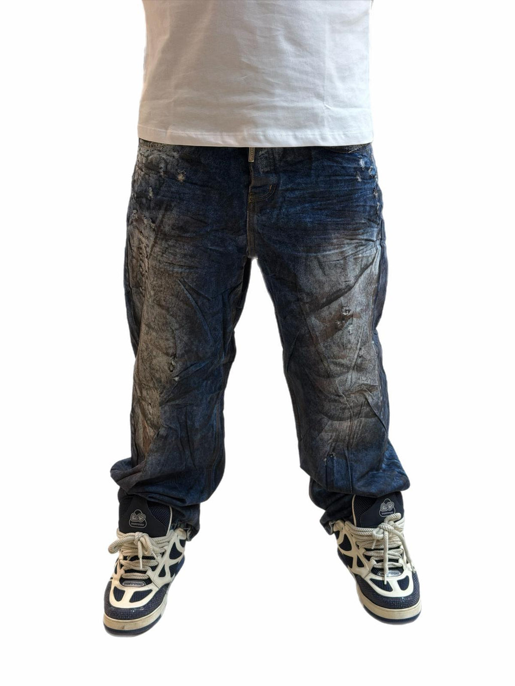 SUBER BAGGY OLD RIVER BLUE