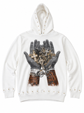 Hoodie Mani Borchiata #Reset2.0